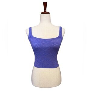 Free People Anthropologie Love Letter Floral Camisole Radiant Orchid S/M #1981